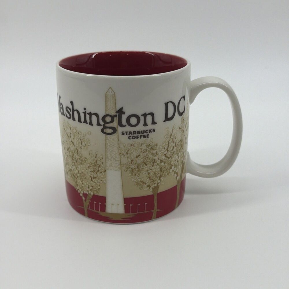 2009 Starbucks Washington DC Coffee Mug 16oz Collector Series Collectable Mug
